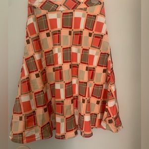 Valerie Stevens multicolored skirt